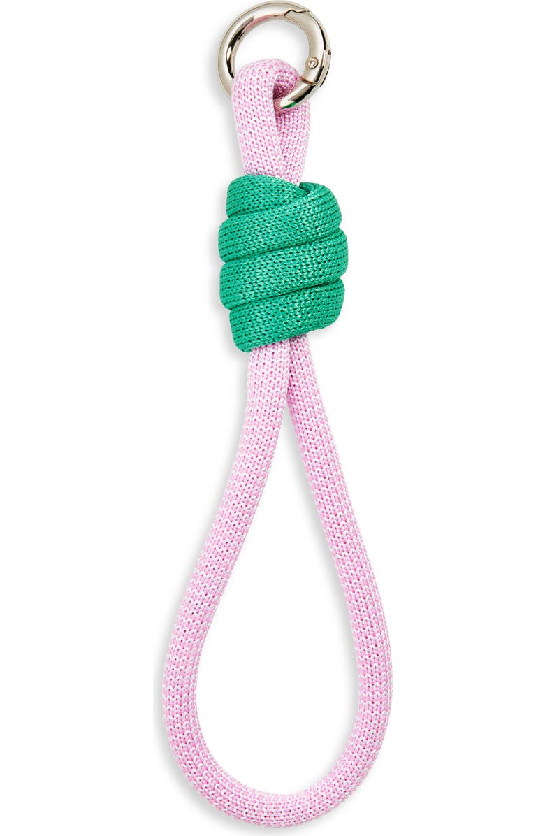 verloop Colorblock Loop Key Chain, Main, color, Pink
