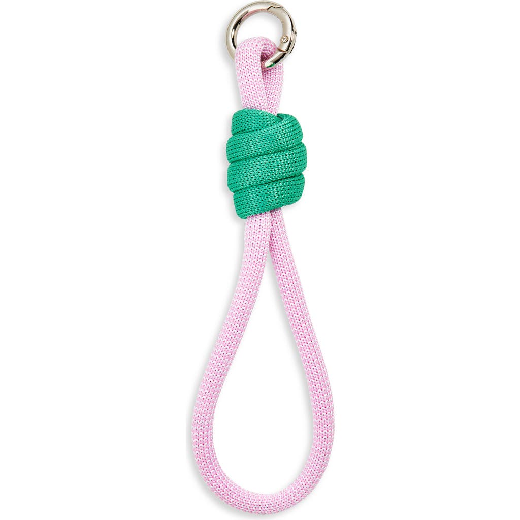 verloop Colorblock Loop Key Chain in Pink  product