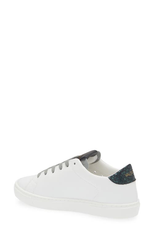 Valentino By Mario Valentino Laura Low Top Sneaker In White