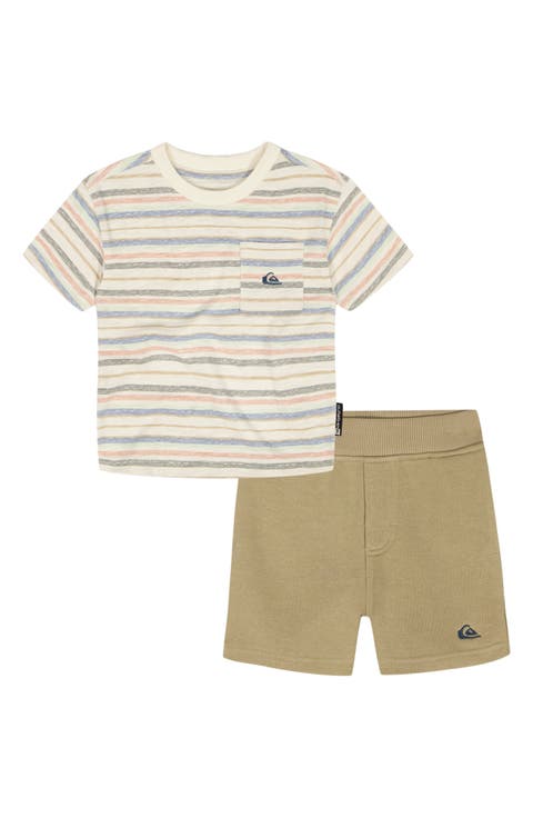 Kids' 2-Piece T-Shirt & Fleece Shorts Set (Little Kid)