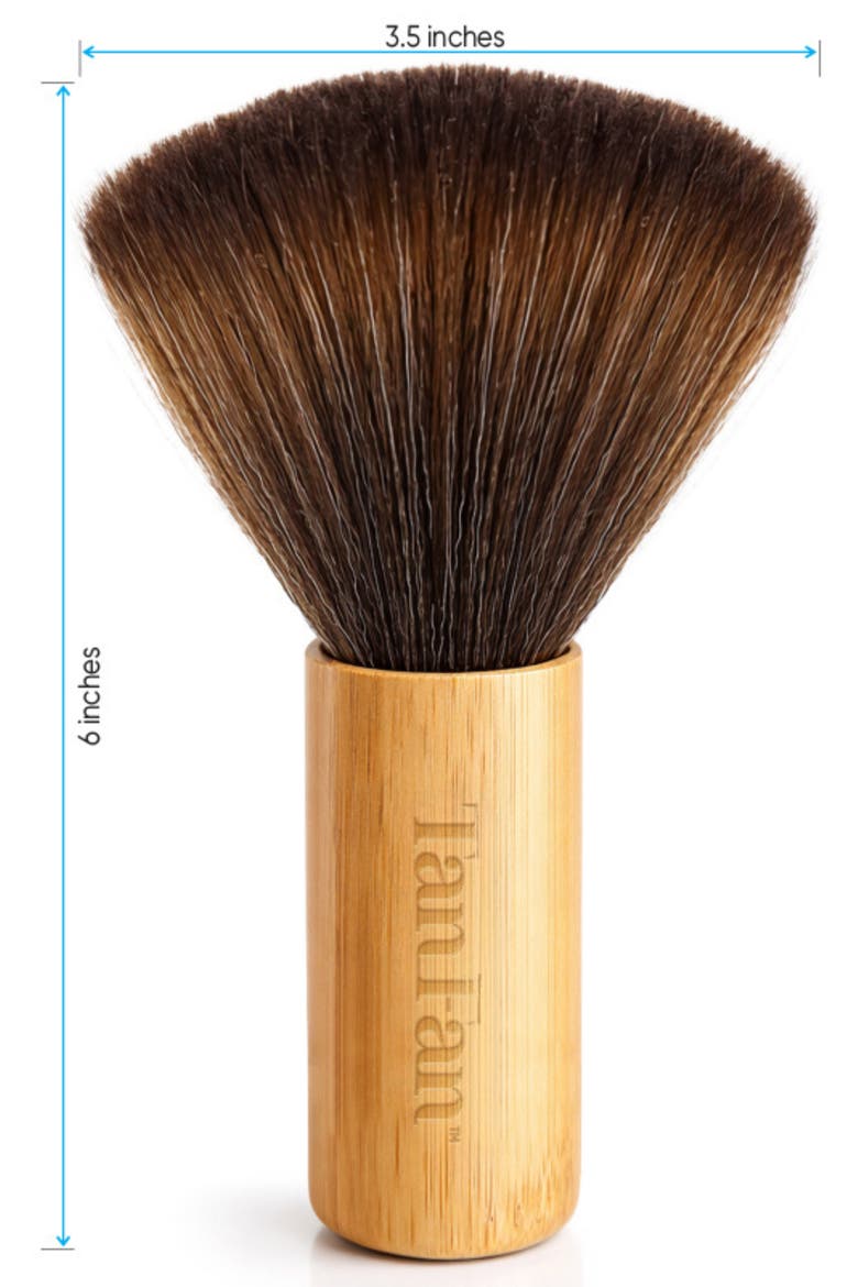 Self Tan Powder Body Brush, Alternate, color, BROWN