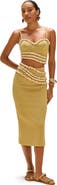 PatBO Jade Knit Embroidered Top Gr