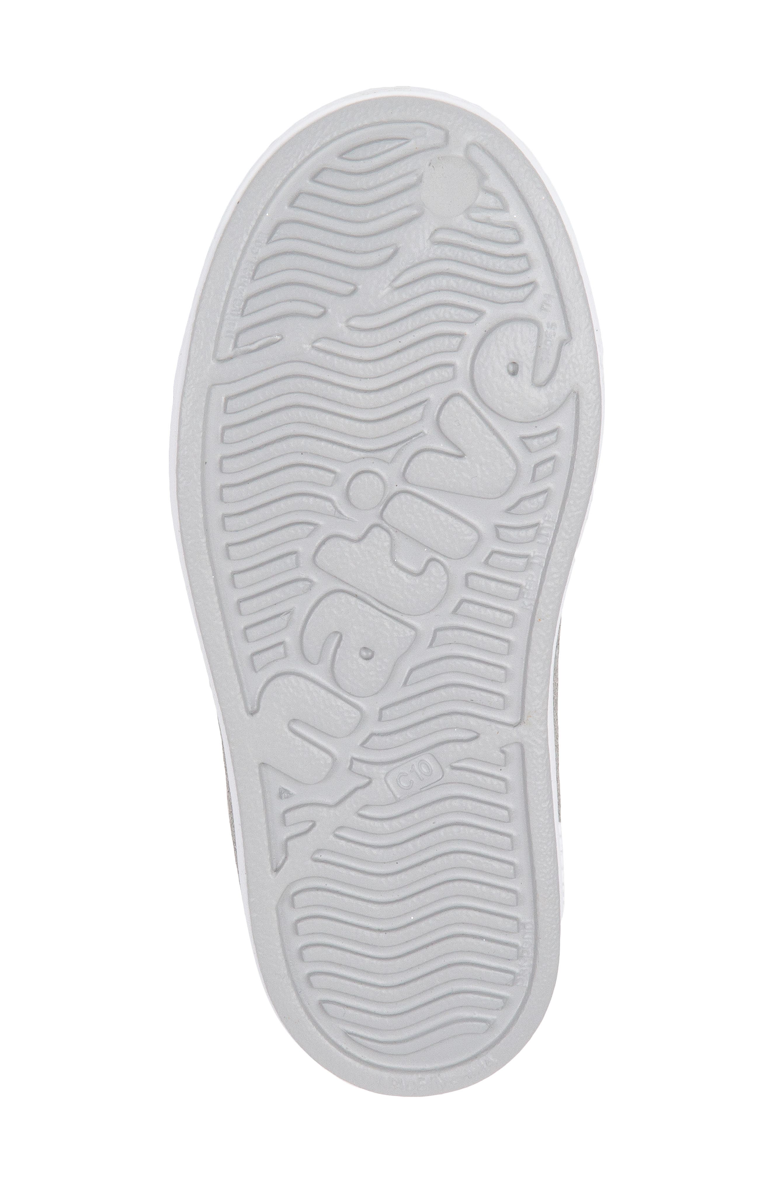 Native Shoes Kids' Jefferson Bling Slip-On Shoe, Alternate, color, Platinum Bling/ Shell White
