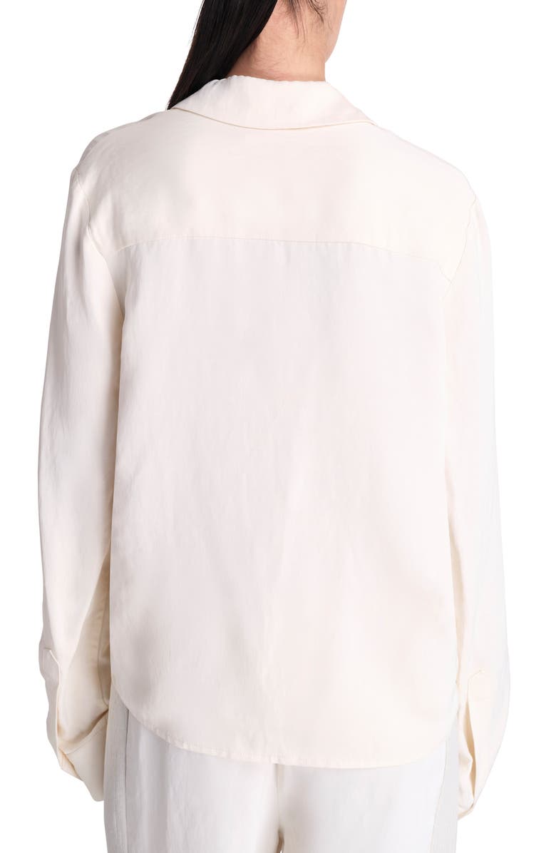 TWP Button Me Up Shirt, Alternate, color, Bone
