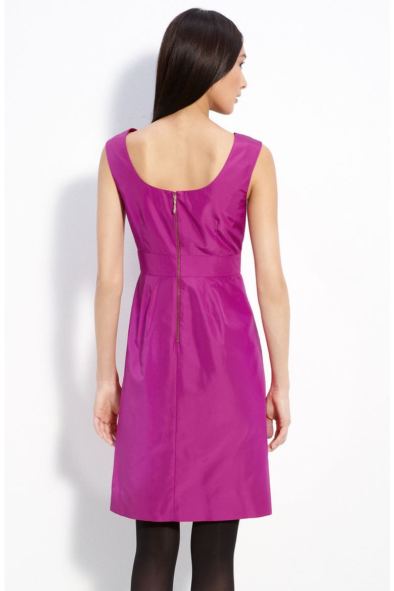 'deanna' silk dress, Alternate, color, STUNNING PINK