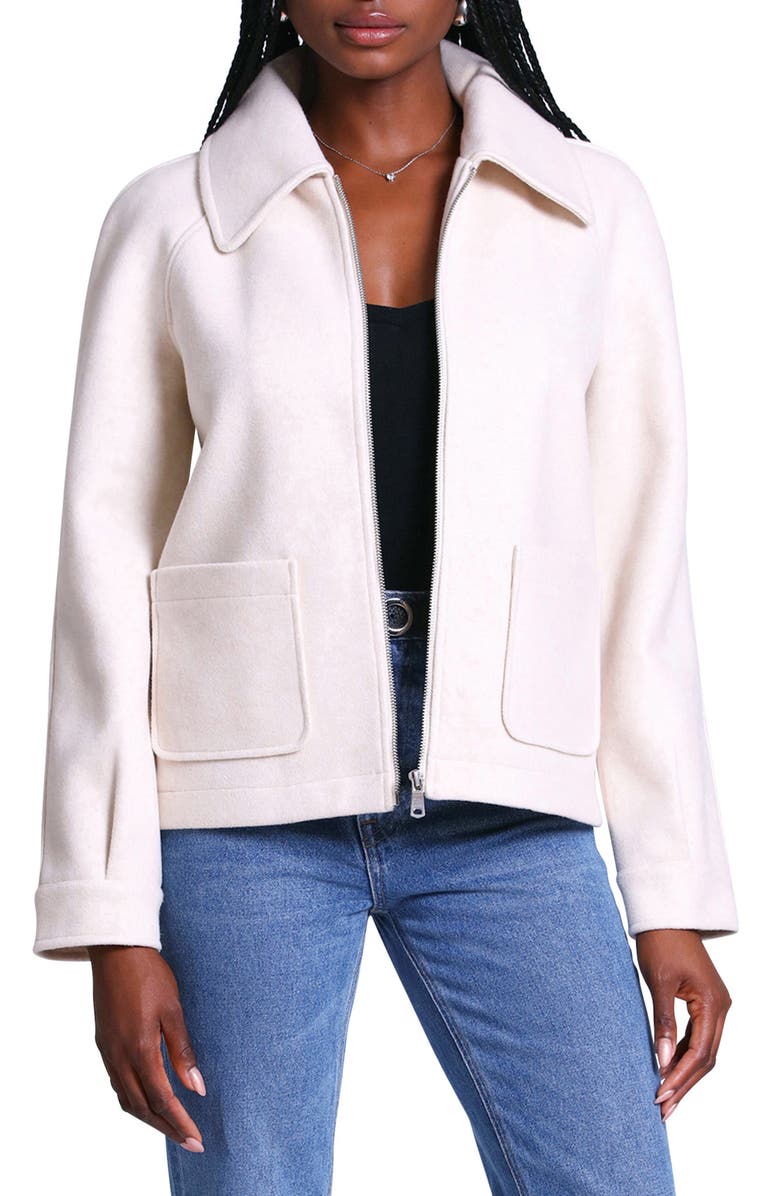 Avec Les Filles Relaxed Fit Shirt Jacket, Main, color, 