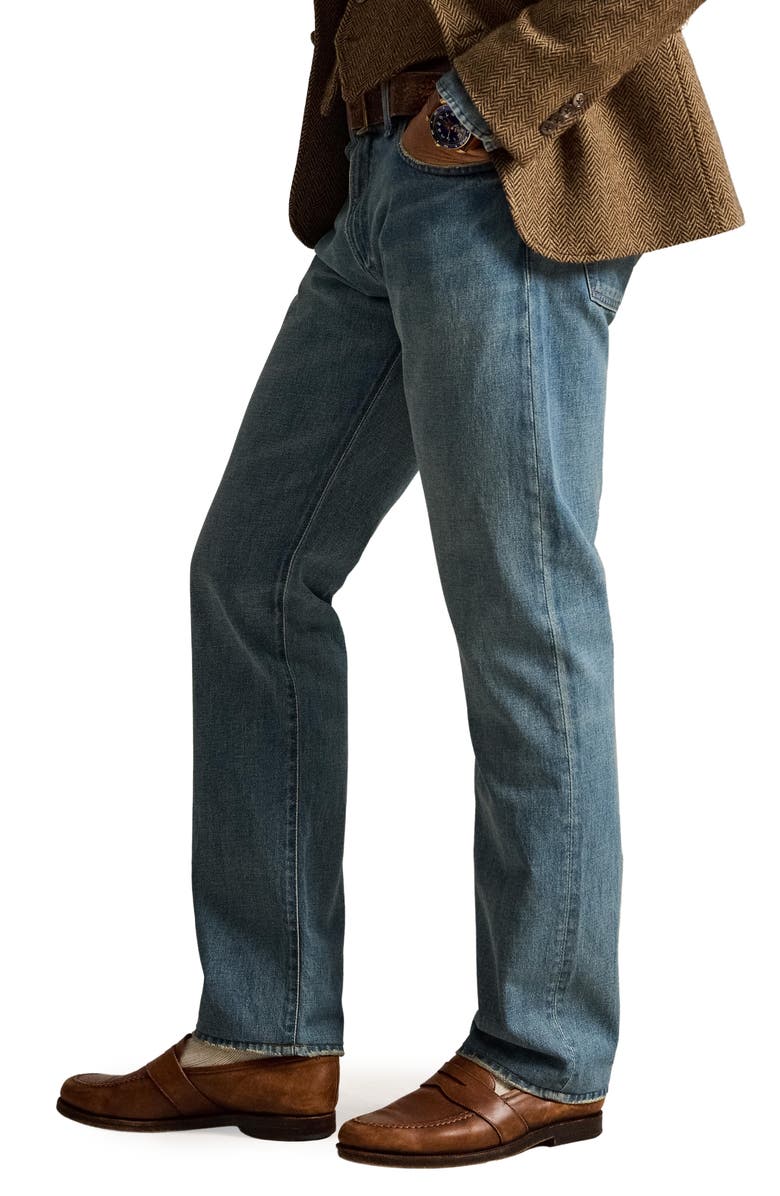 Polo Ralph Lauren Hampton Straight Leg Jeans, Alternate, color, Robinson