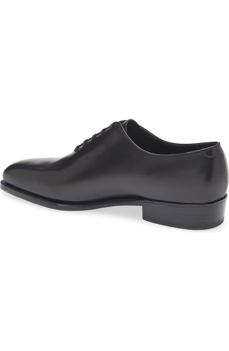 JM WESTON Fusain Cycliste Wholecut Oxford, Alternate, color, Black Boxcalf
