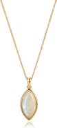 st. Moran Marquise Pendant Necklace