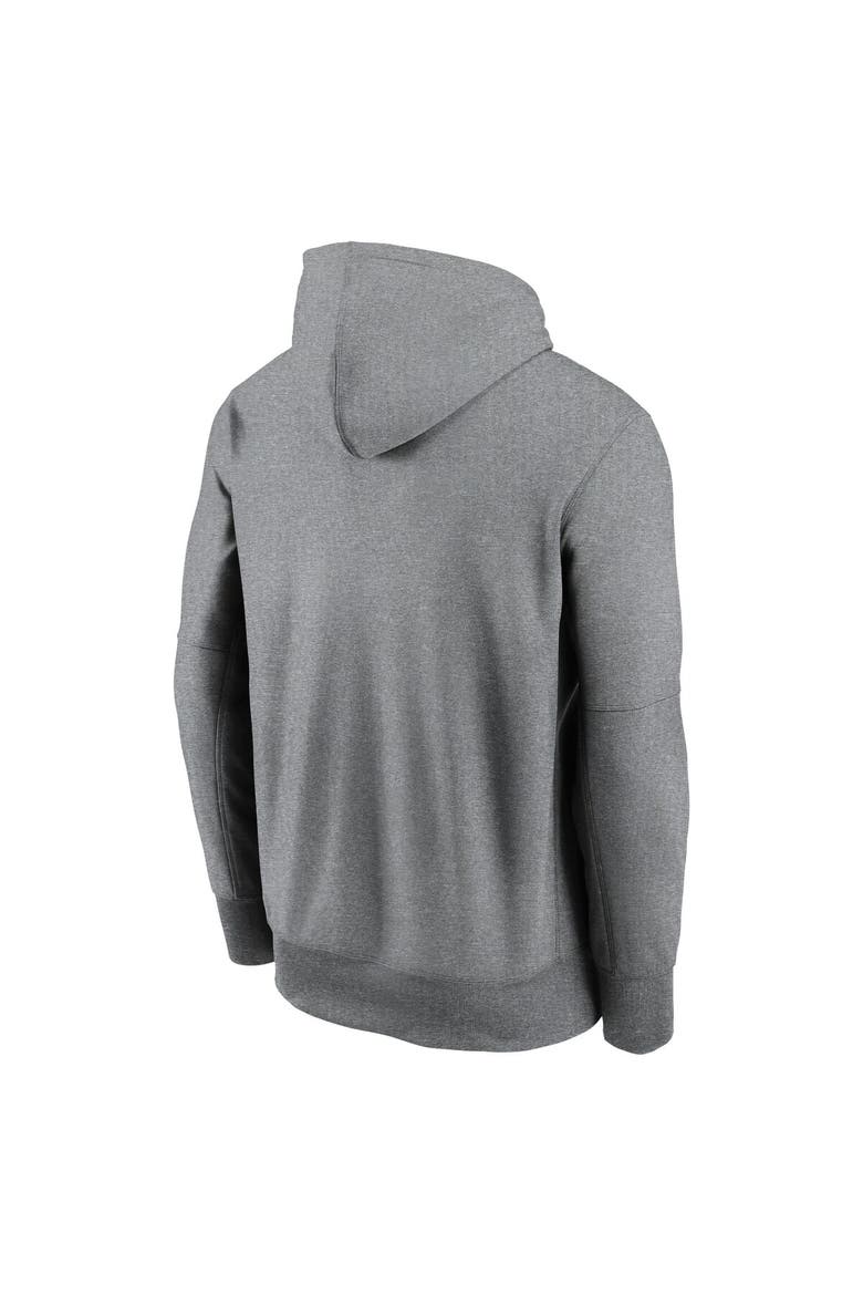 Men's Nike Heather Gray Los Angeles Rams Icon Performance Pullover Hoodie, Alternate, color, Heather Gray