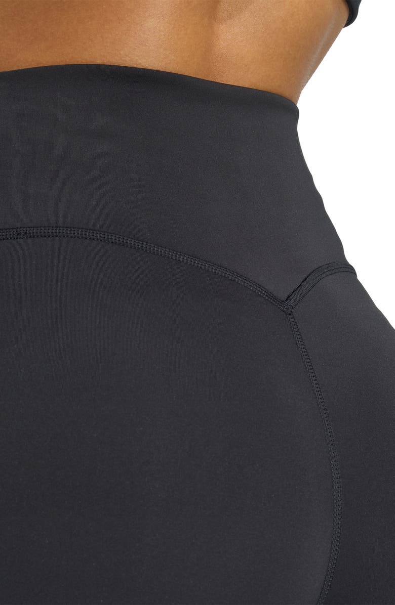 adidas High Waist Performance Bike Shorts, Alternate, color, Black