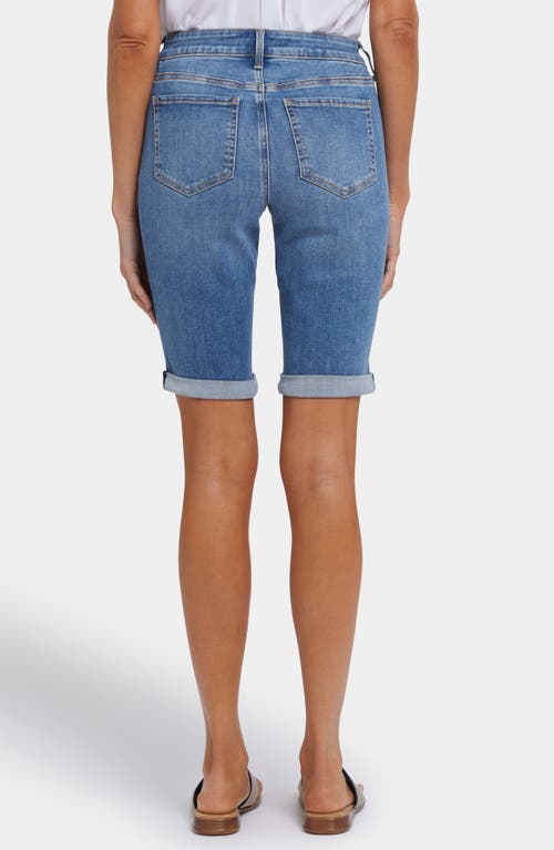 Nydj Briella Roll Cuff Denim Shorts In Barcelona Breeze