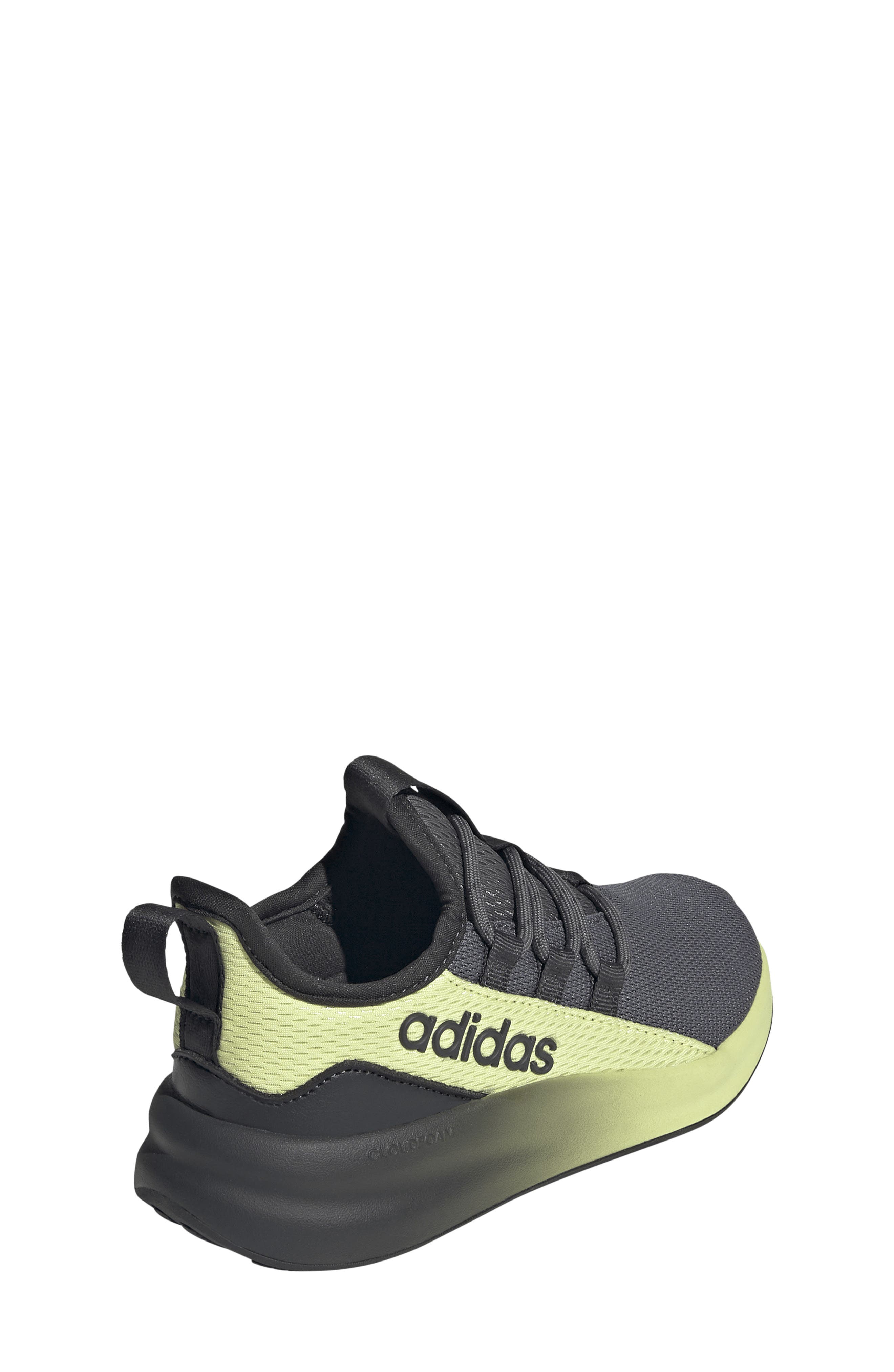 Kids' Lite Racer Adapt 8.0 Sneaker, Alternate, color, CARBON/ GREY/ FROZEN LEMON