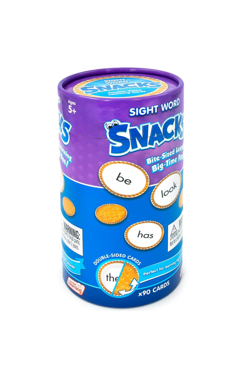 Junior Learning Sight Word Snacks Reading Gam, Alternate, color, Multicolored