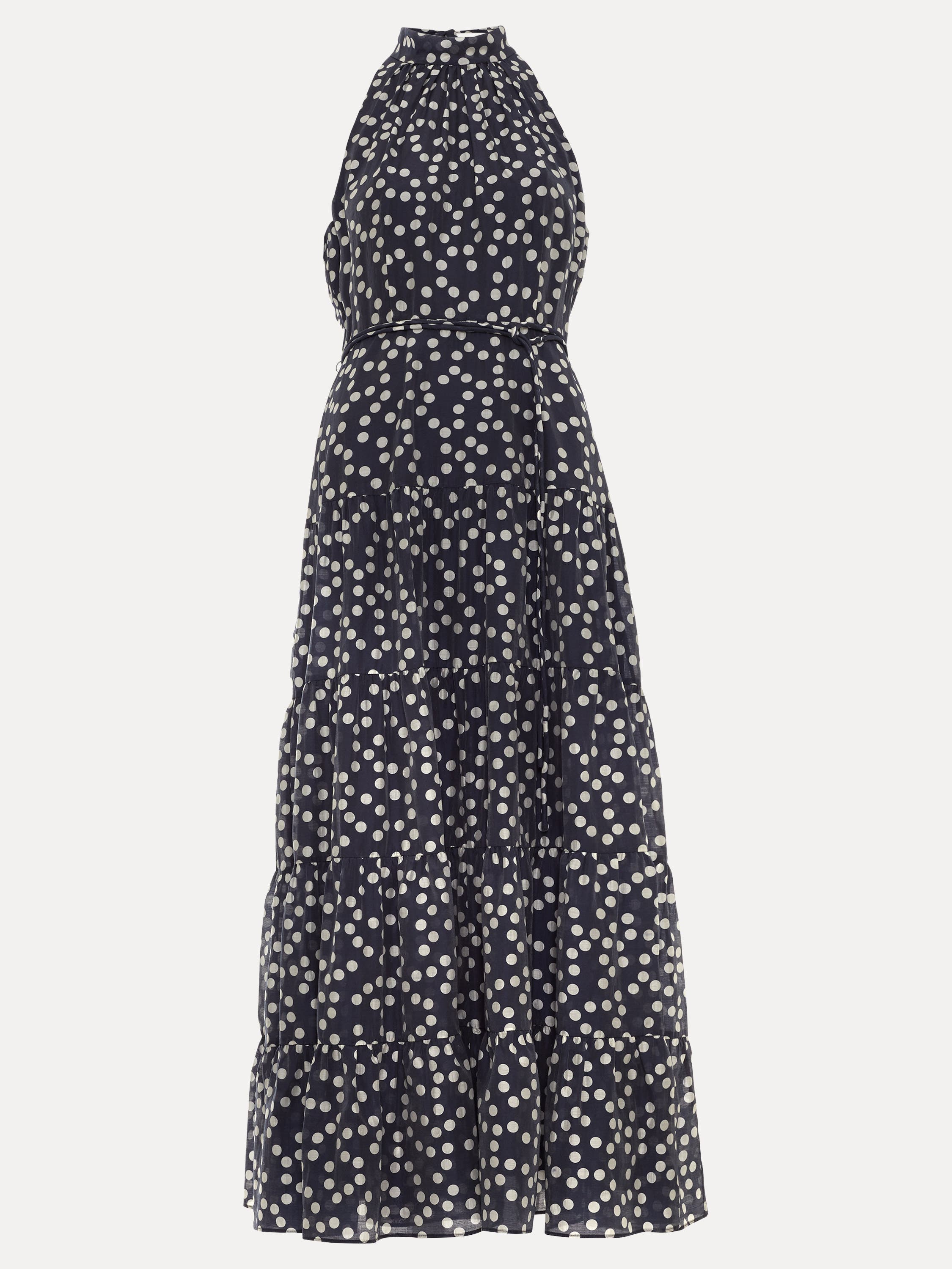 Nita Navy Spot Maxi - image 2