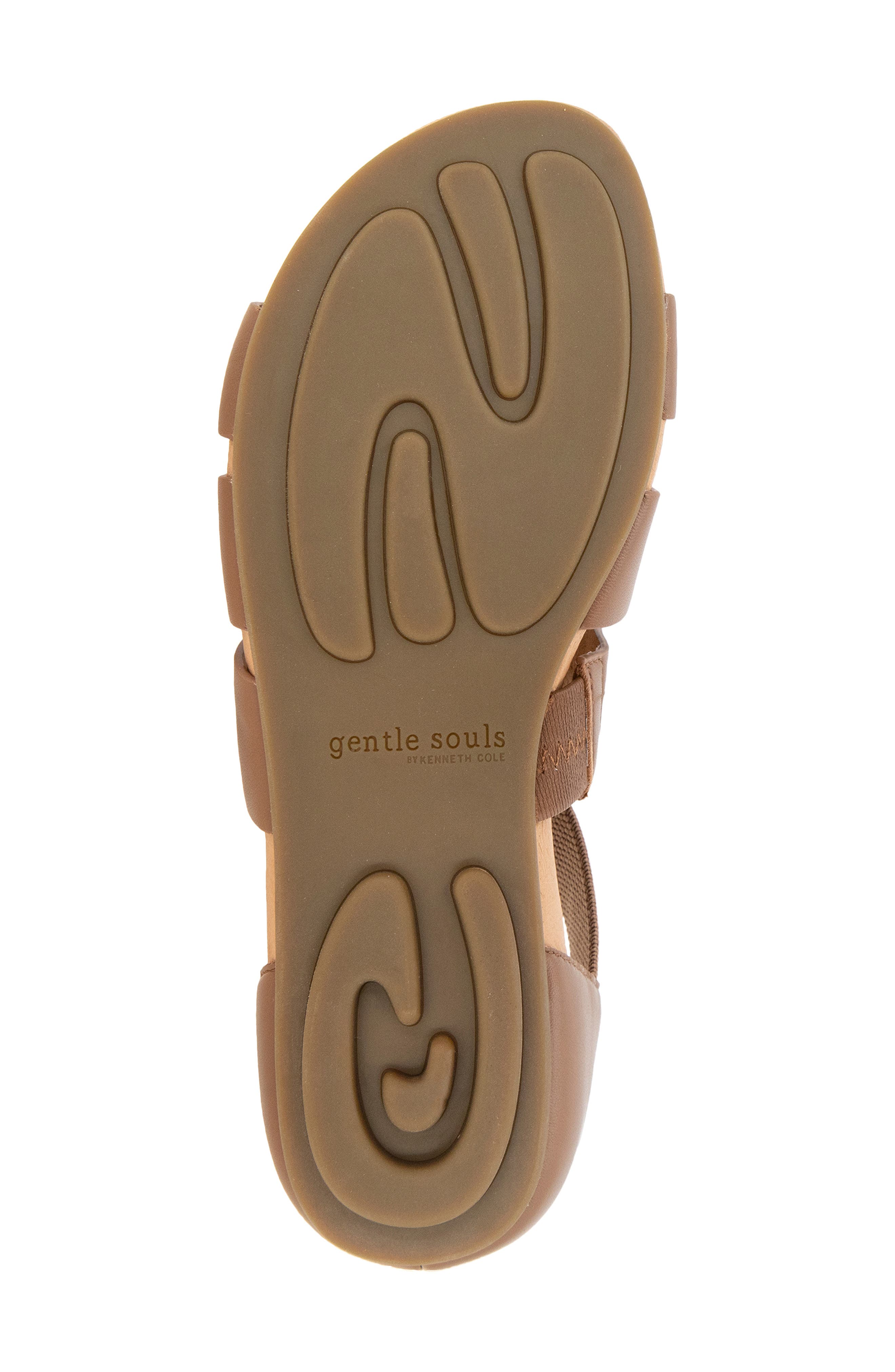 Gentle Souls Lennon Strappy Sandal, Alternate, color, Luggage Leather