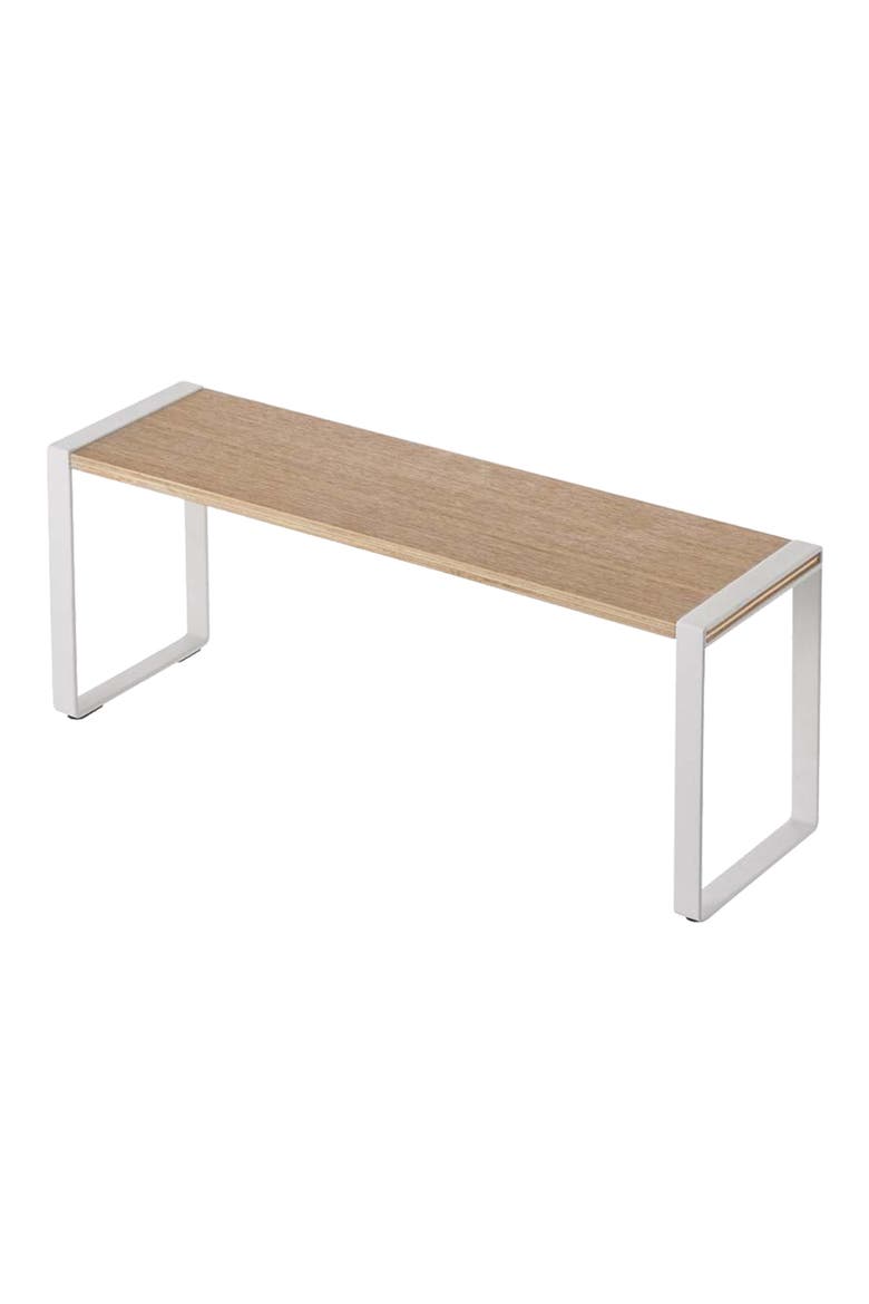 Single Tier Riser, Main, color, WHITE