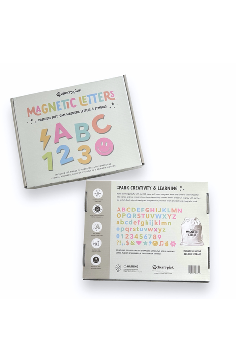 Soft Foam Magnetic Letters and Symbols Set