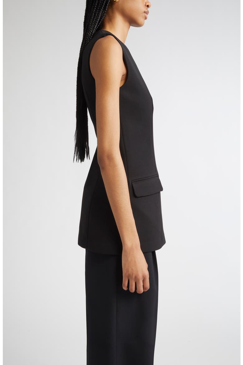 Sleeveless Pocket Top, Alternate, color, BLACK