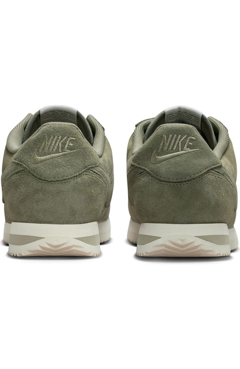 Nike Cortez Premium Sneaker, Alternate, color, 301 Slvrsg/Slvrsg