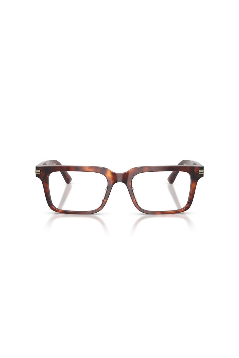 53mm Square optical glasses, Alternate, color, Red