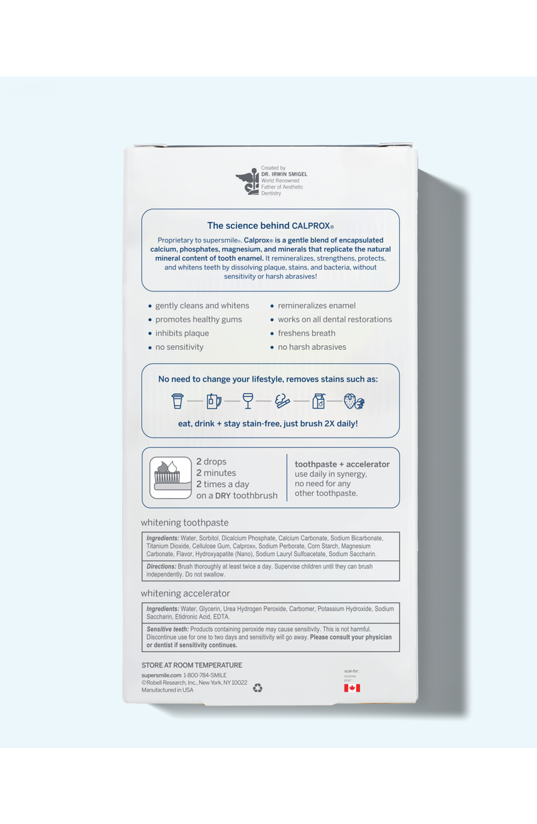 Supersmile Fluoride Free Professional Whitening System - Small, Alternate, color, White
