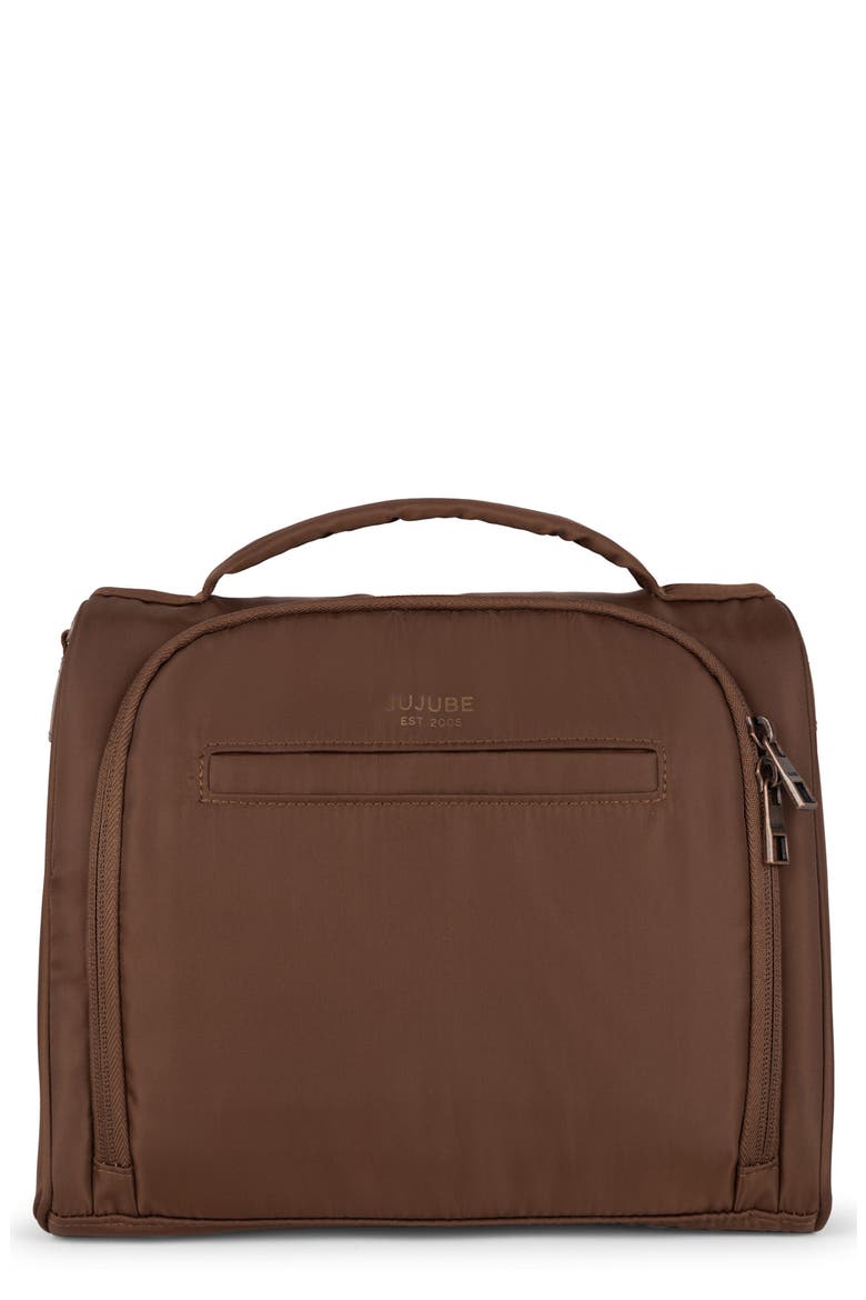 Insulated Twill Bottle Bag, Main, color, ESPRESSO