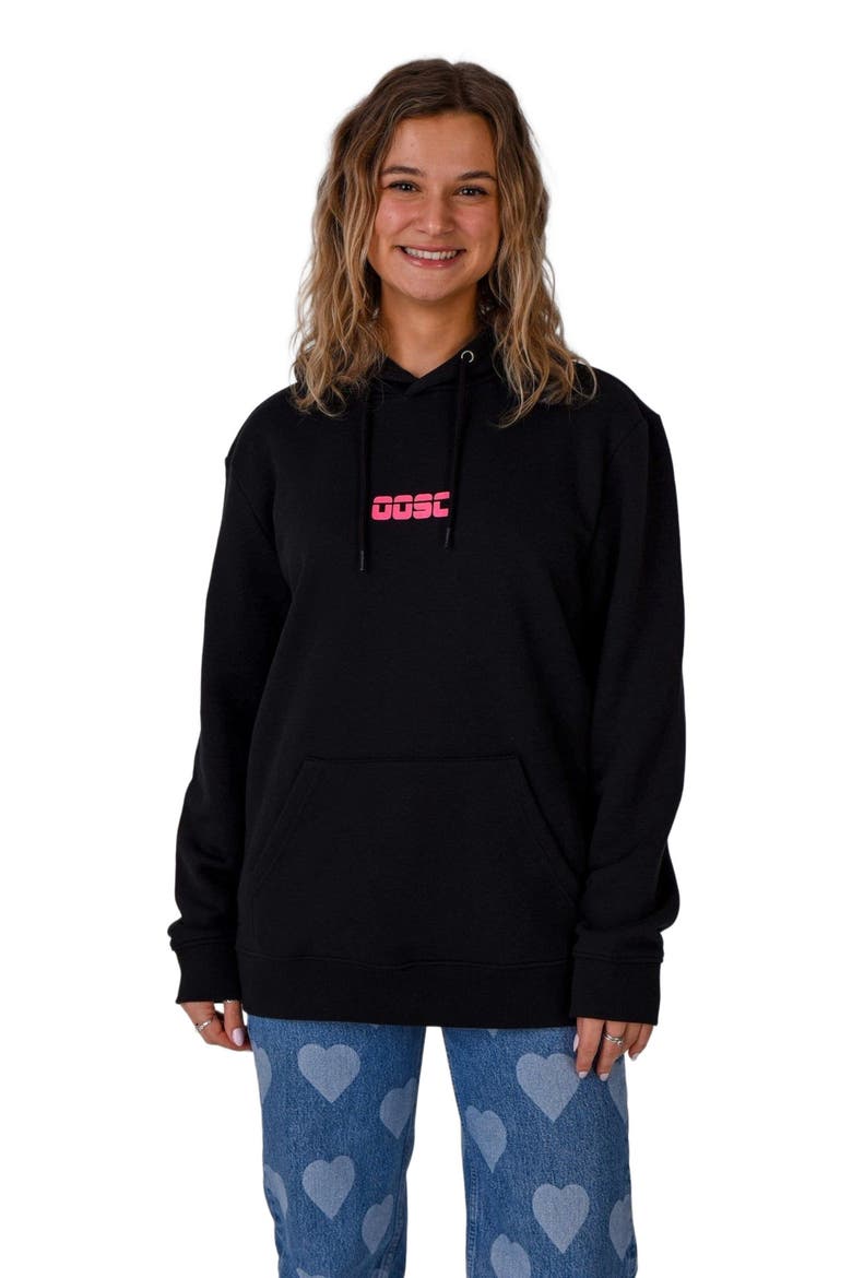 Retro OOSC Hoodie - Black, Main, color, Black