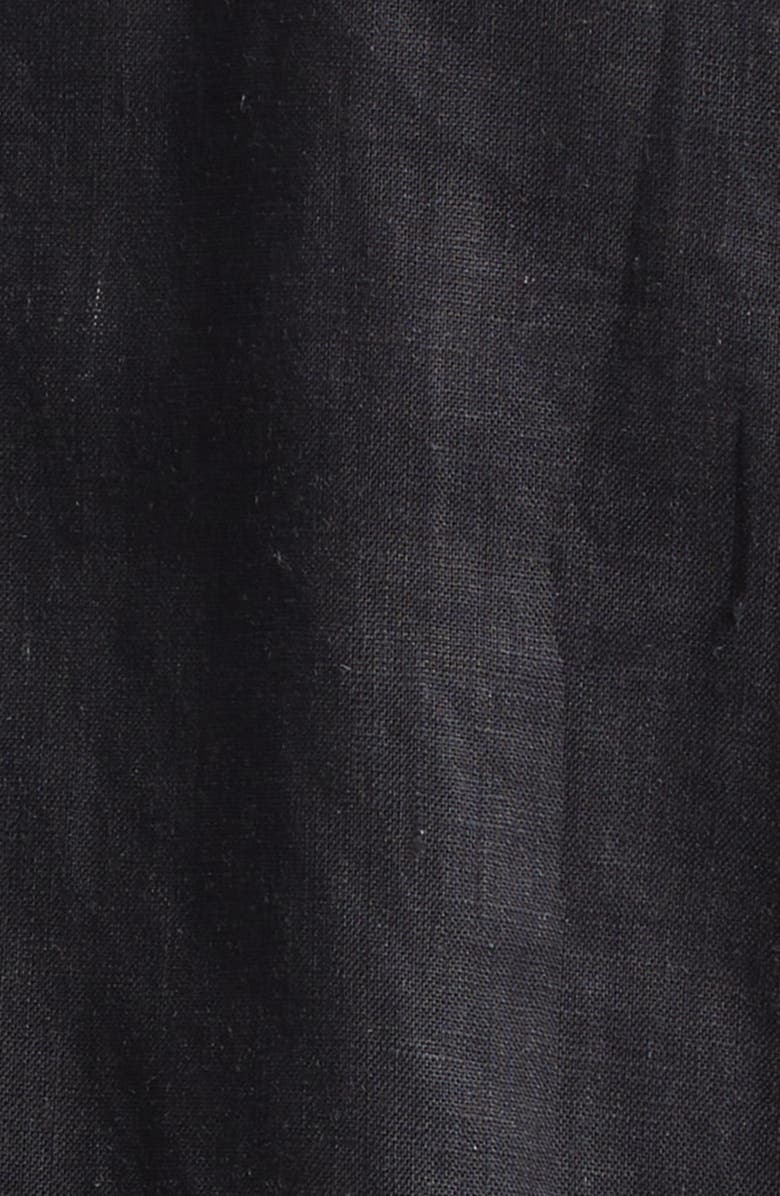 ENDLESS JOY Tiger Magpie French Linen Zip Blouson Jacket, Alternate, color, Blue/ Black