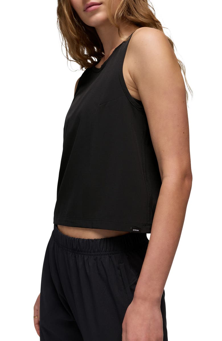 prAna Railay Performance Tank, Alternate, color, Solid Black