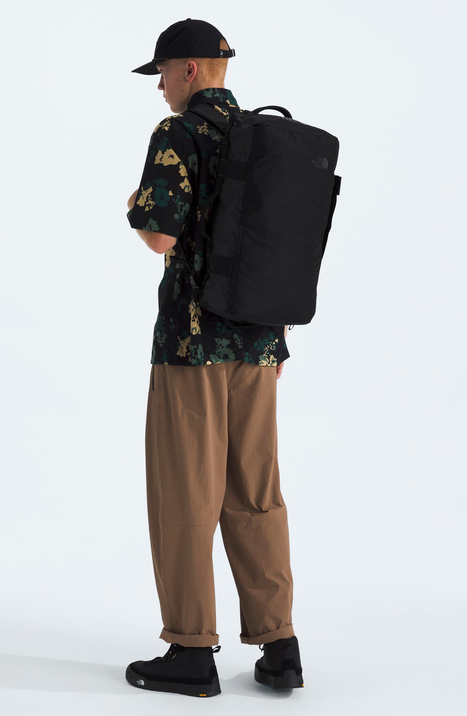 Base Camp Voyager 32L Duffel, Alternate, color, TNF BLACK/ ASPHALT GREY