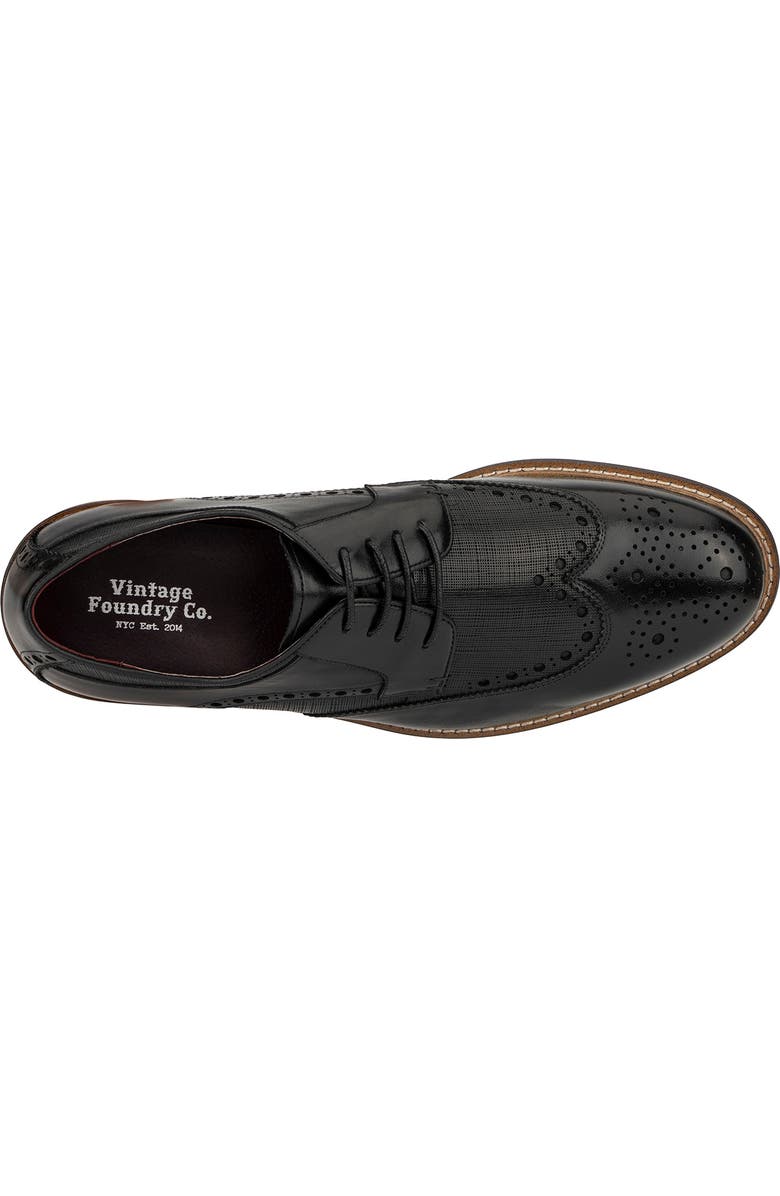 VINTAGE FOUNDRY Phillip Leather Wingtip Derby, Alternate, color,