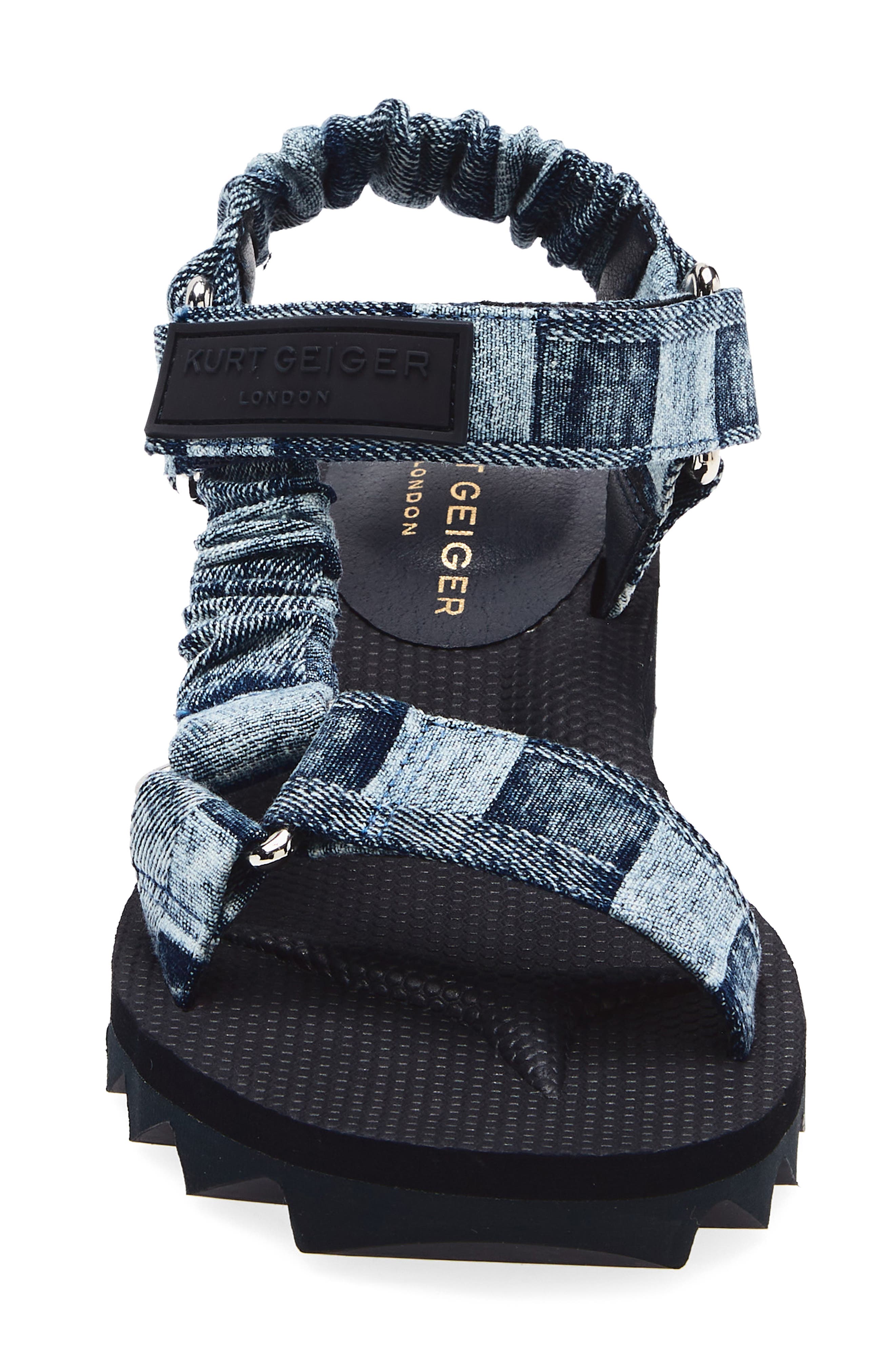 Kurt Geiger London Orion Sandal, Alternate, color, Denim