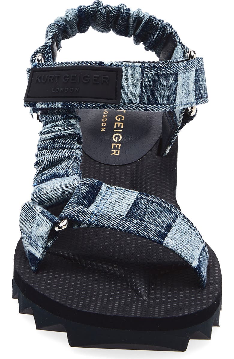 Kurt Geiger London Orion Sandal, Alternate, color, Denim