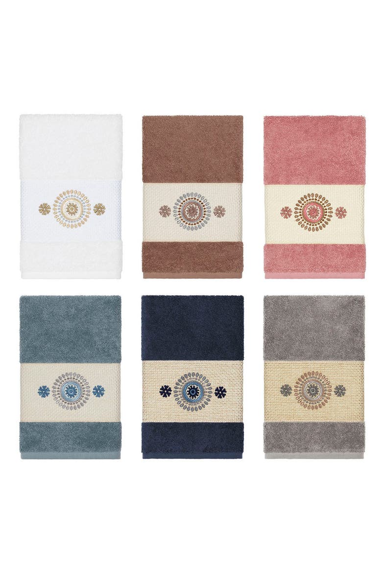 Isabell Embellished Hand Towel - Latte, Alternate, color, LATTE