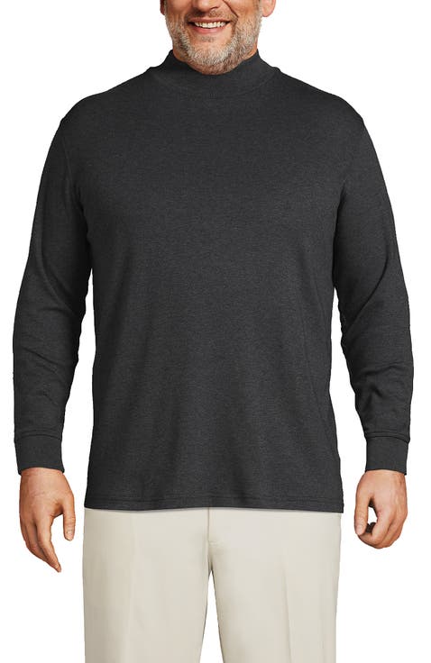 Cotton Supima Mock Turtleneck