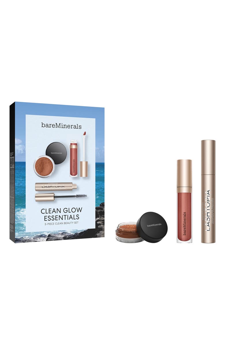 bareMinerals<sup>®</sup> Full Size Bronzer, Lip Gloss & Mascara Set-$63 Value, Alternate, color, 