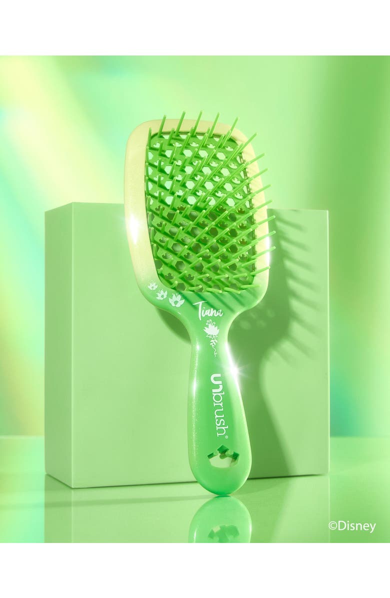 Luxury Brands LLC Unbrush Detangling Brush Disney Princess Collection, Alternate, color, Green