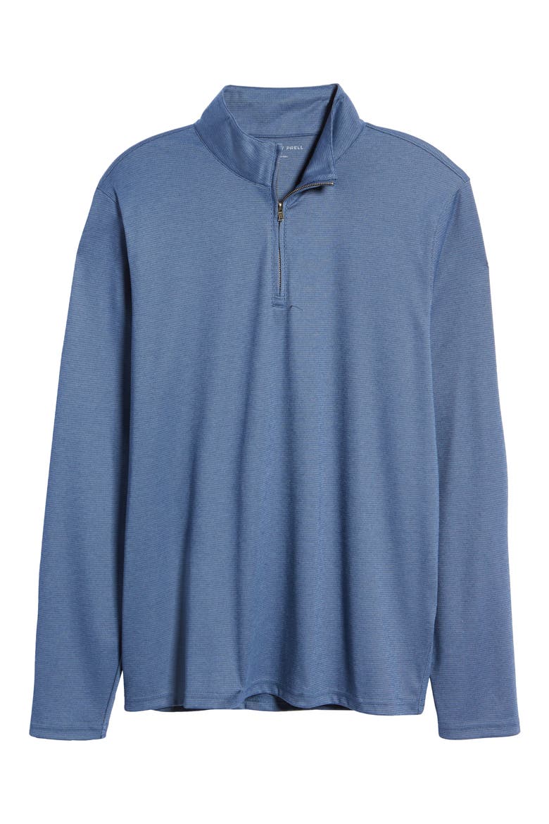 Marion Regular Fit Quarter Zip Pullover, Alternate, color, DARK BLUE
