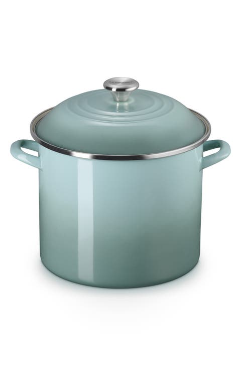 Enameled Stainless Steel Stockpot