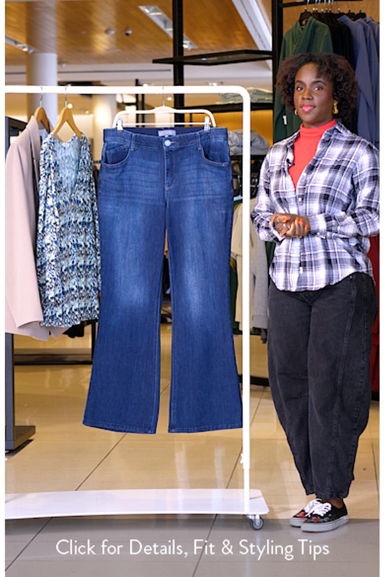 High Waist Out There Flare Jeans video