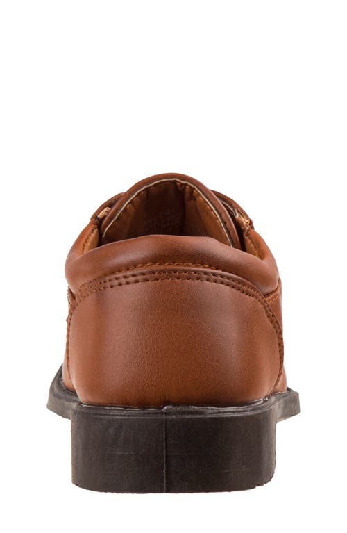 Josmo Little Boys Classic Oxford Casual Dress Shoes In Tan