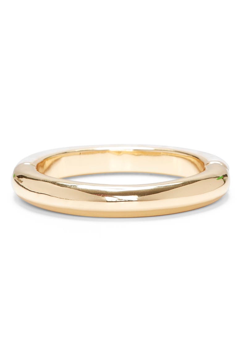 Inlaid Stone Bangle, Alternate, color, GOLD/ GOOD GREY