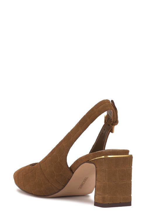 Vince Camuto Hamden Pointed Toe Slingback Pump In Animal Print