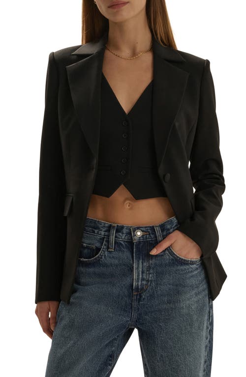 Favorite Daughter The Classic Blazer in Black at Nordstrom, Size Large