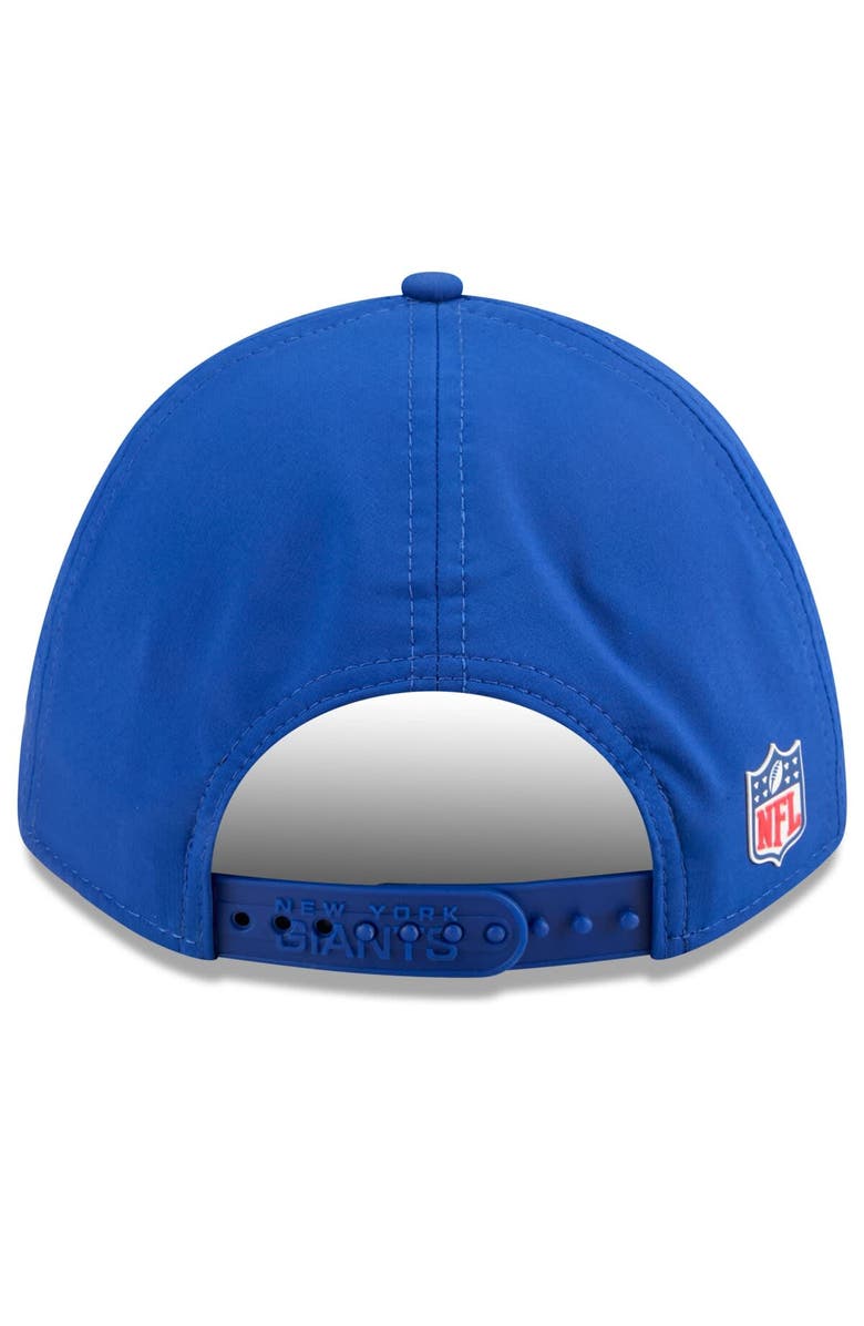 New Era Men's New Era Royal New York Giants 2025 Sideline M-Crown 9FORTY Adjustable Hat, Alternate, color, Royal
