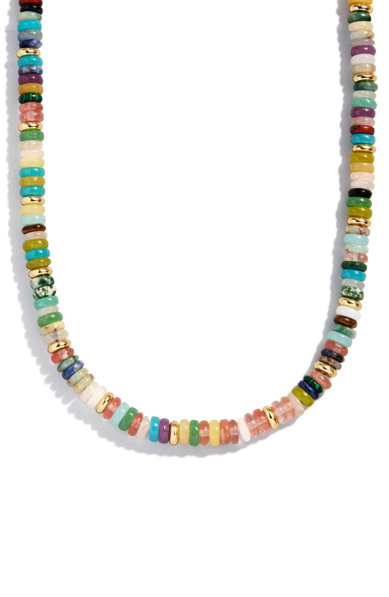 BaubleBar Marcy Beaded Necklace, Main, color,
