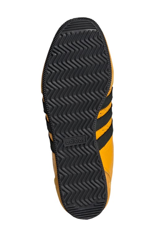 Shop Adidas Originals Adidas Japan Low Top Sneaker In Yellow/black/gold Met