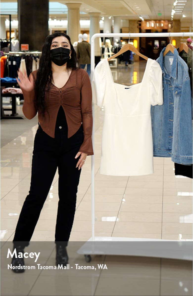 Whisper Back Cutout A-Line Dress, sales video thumbnail