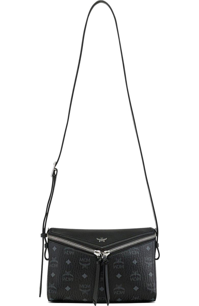 MCM Diamant 3D Shoulder Bag in Visetos Leather Mix, Alternate, color,